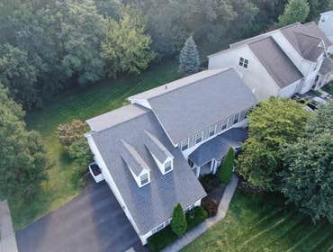 Photos by 614 Exteriors, LLC #32 Completed tear-off and installed Atlas Pinnacle pewter.