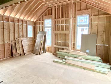 Attic Finishing in Sunset Hill The attic can really increase not only your square footage but also your comfort. Here we divided the attic into several