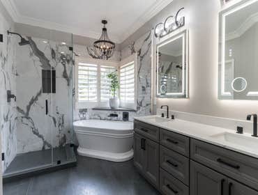 Custom Master Bath Remodel by Wise Builders