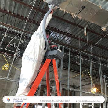 Photo(s) from Dustless Duct Air duct cleaning services in Hollywood, FL and surrounding areas.