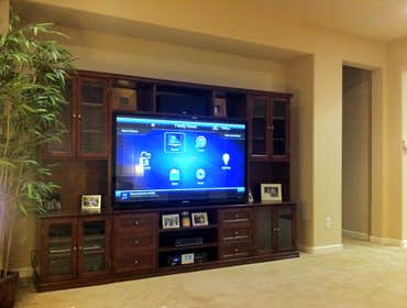 Recent Projects We don't just mount TVs and create home theaters. We can also show you how to control virtually everything in your home from your iPhon