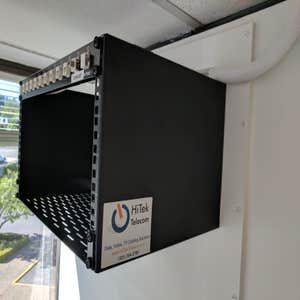 July 2017 10 Port Patch panel and shelf for comcast