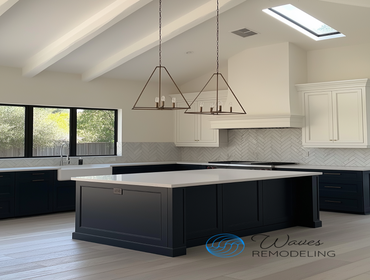 Three Kitchens, One Standard: Excellence! At Waves Remodeling, we believe that every kitchen should be a perfect blend of style, functionality, and cra