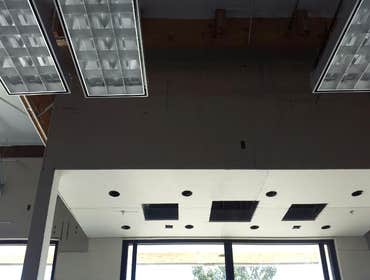 Cerritos, CA OFF BROADWAY SHOES T.I Project, Metal Framing, Drywall, Installed Doors, FRP....