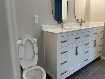 Complete Home Remodel Project This project involved a full-scale renovation of a home, transforming it into a modern, functional, and stylish living sp