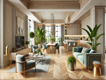 Interior Design Remodel For this project, I managed a comprehensive interior design remodel, transforming the client's space to enhance both aesthetics