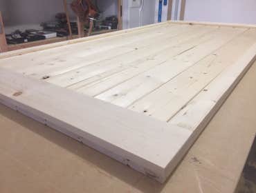 Our Work We take pride in our pieces, whether they are a barn door made of knotty alder wood, or a custom closet that will increase the value of your h