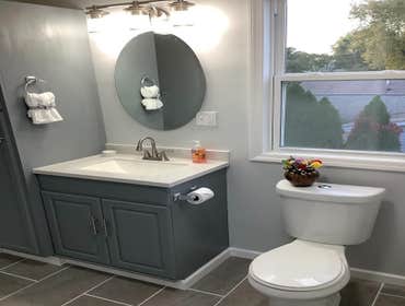Photos by A1 Nerdy Homes LLC #1 We handled renovations for a flip in Pennsville NJ, we took care of all the details to get this home market ready for a
