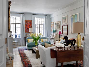 Eldorado: Central Park West COOPERATIVE | GUT RENOVATION - Custom millwork and built-ins create a harmonious link between old and new in a prewar land