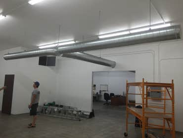 Exposed Ductwork