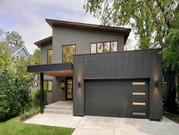Highland Park Addition This modern home was thoughtfully designed for a growing family. A second floor addition with 4 bedrooms and 2 full baths was se