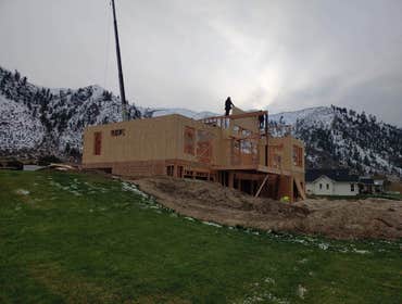 Orondo, WA - Lakehouse Addition Adding 4200 Sq Ft addition to existing 1400 sq ft home above 3 car garage in Orondo, WA