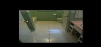Bathroom Before and After Tile Floor