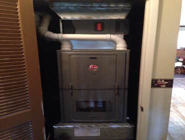Rheem Gas Furnace Installation
