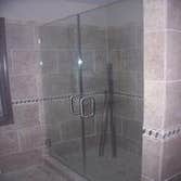 3/8 " Glass Double Shower Door