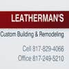 Leatherman's Custom Building & Remodeling logo