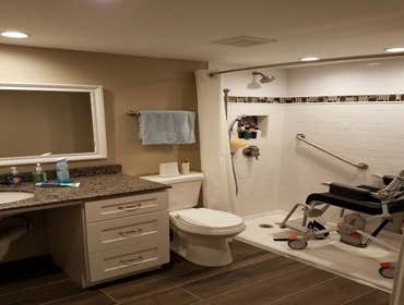 Accessible Bathroom - Wheeling