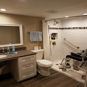 Accessible Bathroom - Wheeling