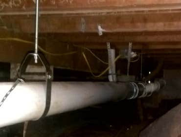 Residential drain repipe