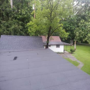 Project photos from Amplified Contracting Llc A small fire restoration project. Customer only wanted siding and new exterior door. And some other inter