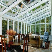 Sunrooms Nothing transforms a home like a Four Seasons sunroom. Space is added. Sunlight and nature are brought in, but even more so, family fun just
