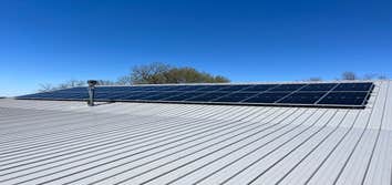 Solar Array on Shop