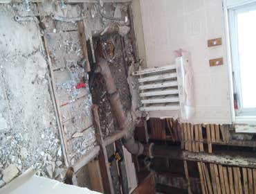 Old Cast Iron Drain Lines