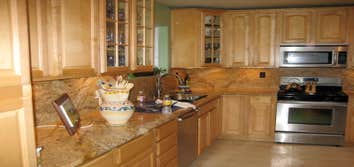 Photo(s) from William S Cronin Kitchen remodeling, new cabinet, granite and appliance and new flooring