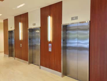 Elevator entrances and doors