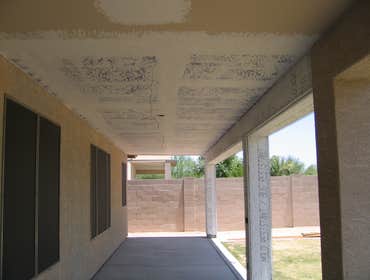 Patio Extention Extend 14' x 10 Patio to 50' x 10 - Framing - Roofing - Electrical - Drywall - Paint