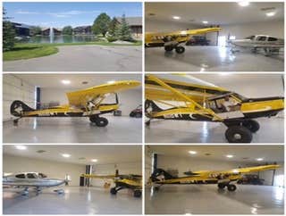 Airplane Hanger; floors,walls