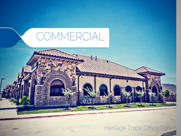 Commerical - Heritage Trace Office Complex New tile roof for 3 buildings of OES office complex off of Heritage Trace Parkway in Fort Worth, TX.
