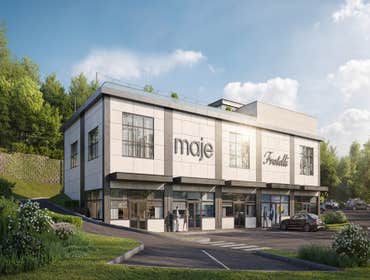 Mixed Use Building Design + Build Second floor cigar lounge
Rooftop lounge
Retail space on the first floor