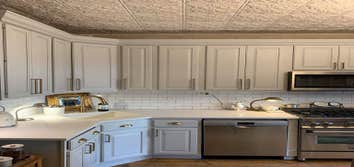 Williamsburg Kitchen Cabinet Refinishing