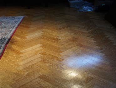 Craftsman Floors Quartersawn White Oak Top Nailed Floors. Installed using traditional techniques