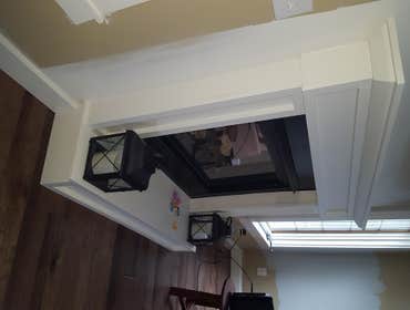 Custom fireplace