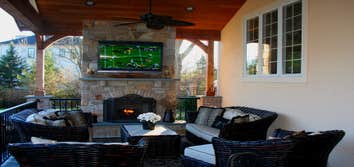 decks and porches Adding a new deck or porch can do some much for your outdoor living areas. Contact us today.