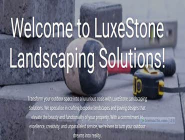 Photos by Luxestone Landscaping Solutions #1