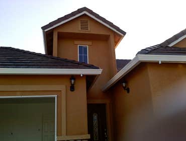 Three coat with texture Three coat stucco project. Lath,scratch,brown and skip trowel texture