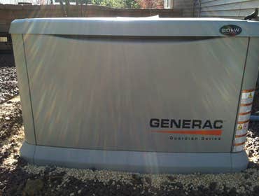 Anna Electric, Llc Project 20 KW Generac Standby Generator
RACKING FOR A 6.5 KW SOLAR SYSTEM ON ROOF
7 KW Generac Standby Generator
200 AMP SERVICE 