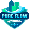 Pure Flow plumbing logo