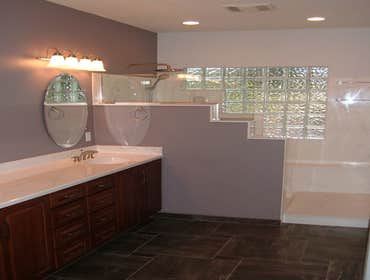 Bathroom, windows and door remodel