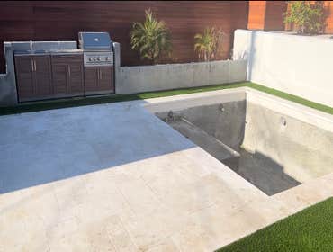 Photos by American Way Remodeling #1 New construction underground swimming pool.
