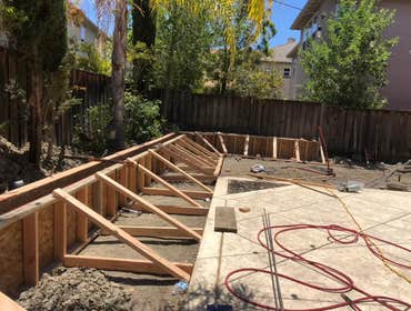 Photos by Cal Valley Landscape #15 Solid concrete retaining wall