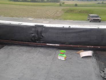 Rubber repair: Rivertowne Bar