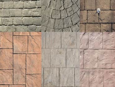 Photos by Stamped Concrete Denver LLC #1 Stamped concrete, often called textured or imprinted concrete, replicates the look of many different stones su