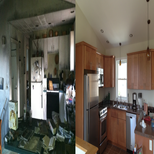Before/After kitchen fire