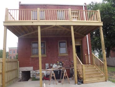 St. Louis, MO - Lafayette Square - Historical Renovation This project entailed complete gut & renovation of a structure that was in need of serious str