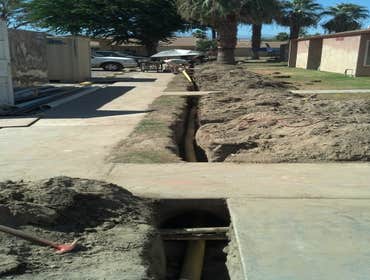 Photo(s) from Precision Excavation and Demolition Custom Home Site Excavation, Norco, CA
Utility Trenching, Indio, CA
Veriforce backfill and compacti