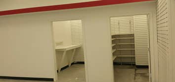 Fitting room buildouts Here we build out the fitting rooms and office complexes for a retail store